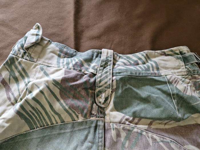 Rhodesian Bush War Camo Trousers. 38 Cm across Waist.