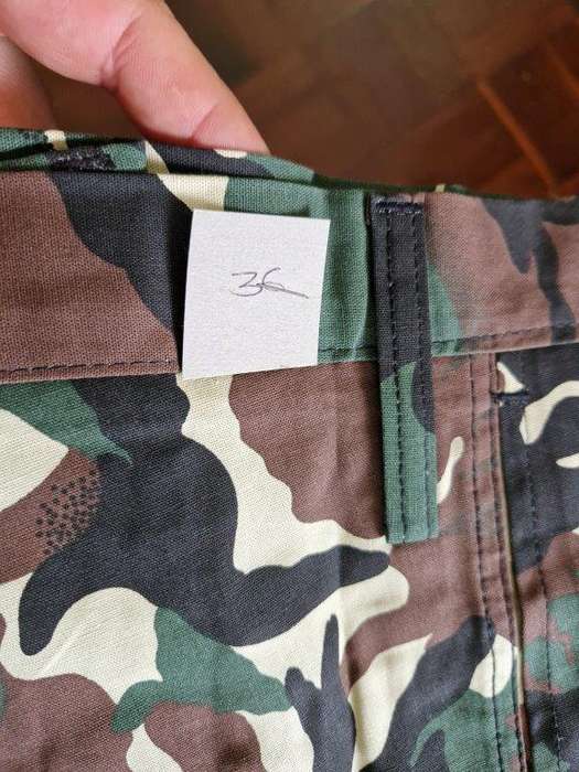 Unknown Camo Trousers. Size 36