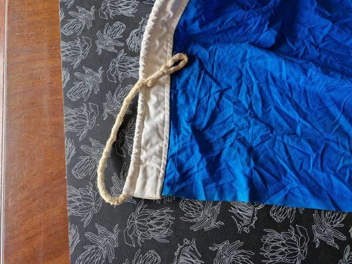 82 Mechanised Brigade flag. Frayed at corners. 120 Cm x 135 Cm