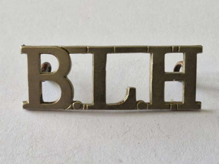 1901-1909 Border Light Horse shoulder title.