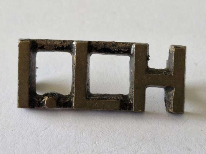Imperial Light Horse shoulder title. Boer War era