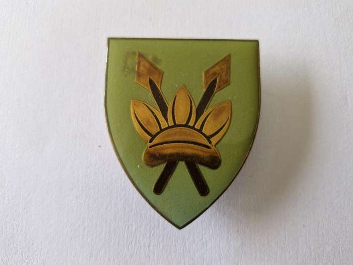 111 Battalion shoulder flash. Pins Intact