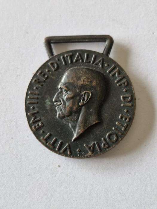 Italian WWII Africa Orientale Medal. No Ribbon