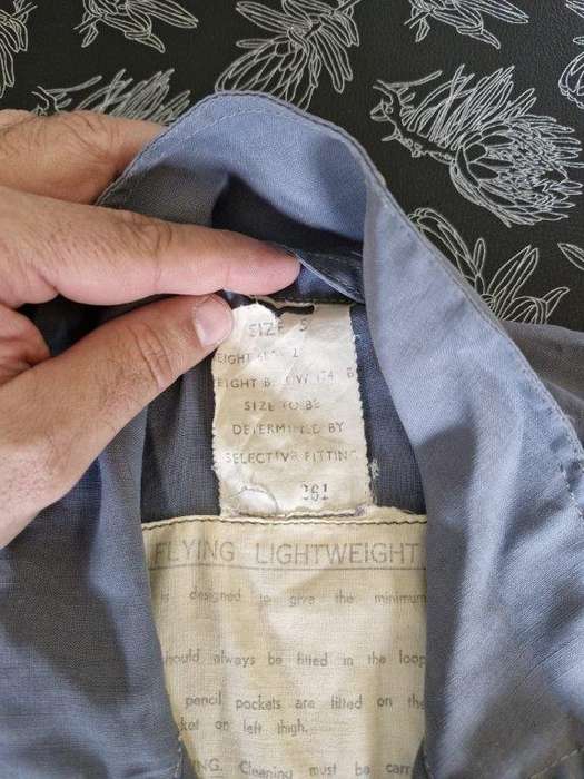 SAAF Lightweight Flight Suit MK7. 52 Cm Armpit to Armpit. Main zip stripped and stitching issues.