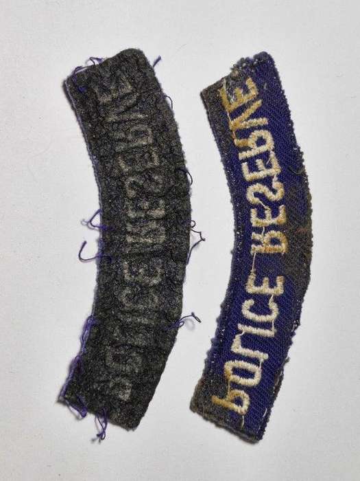 Rhodesian BSAP Police Reserve shoulder titles