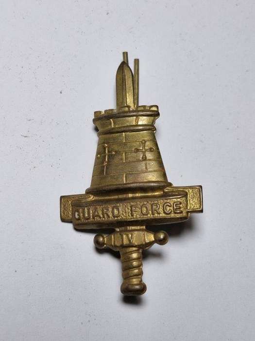 Rhodesian Guard Force Cap badge.