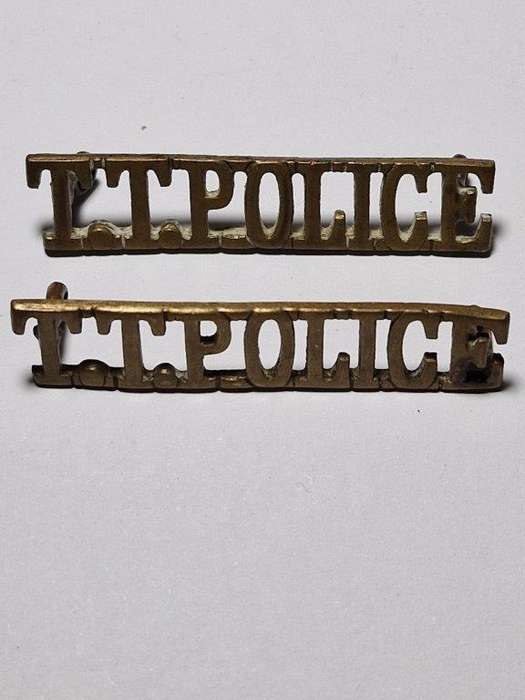 Tanganyika Territorial Police shoulder titles