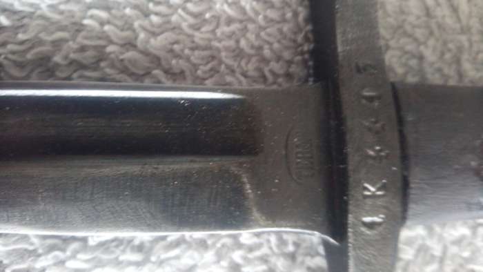 Italian M1891 bayonet