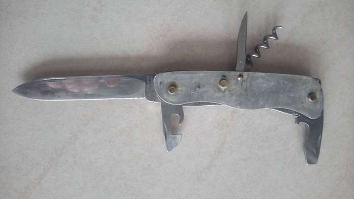 Knives and sharpener