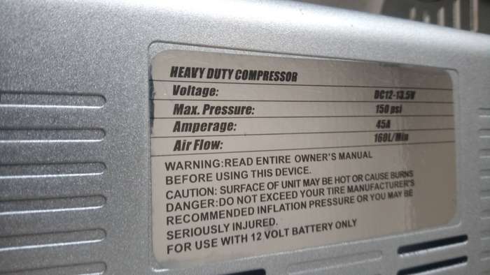 Air compressor heavy duty