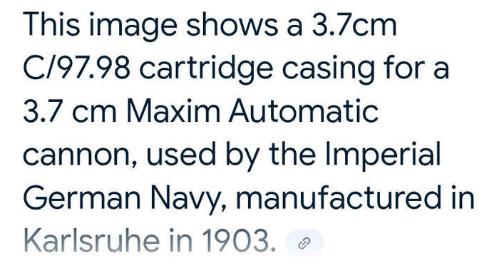German 1903 marine cartridge