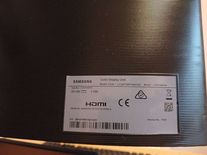 24" LED Monitor C24F390FHA with Curved Display