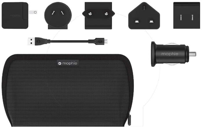 Mophie Charge Stream Global Travel Kit