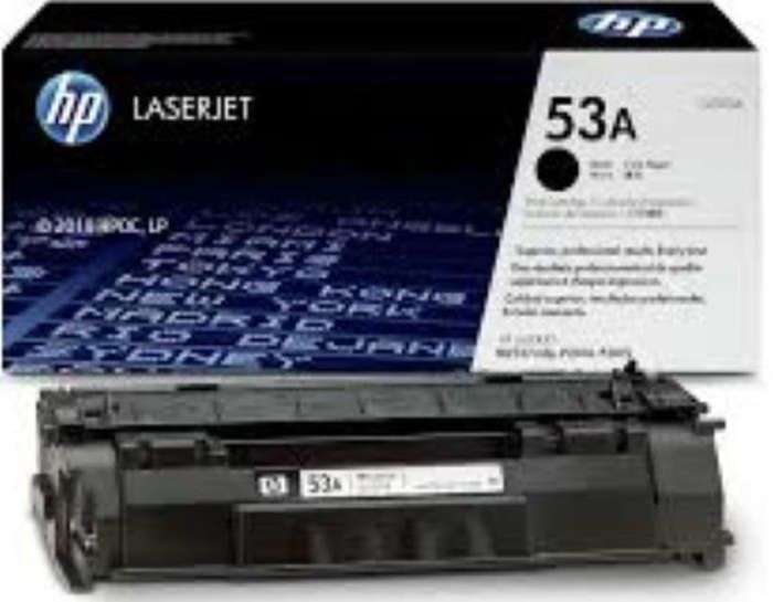 HP 53A Black LaserJet Toner Cartridge - Q7553A
