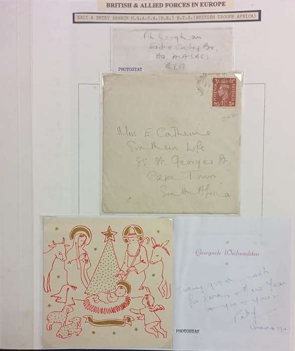 GREAT BRITAIN BRITISH & ALLIED FORCES IN EUROPE SUPERB LOT OF COVERS