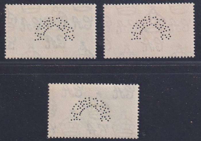 JAMAICA 1937 KGV1 CORONATION SET PERFORATED SPECIMEN FINE MINT CV £90