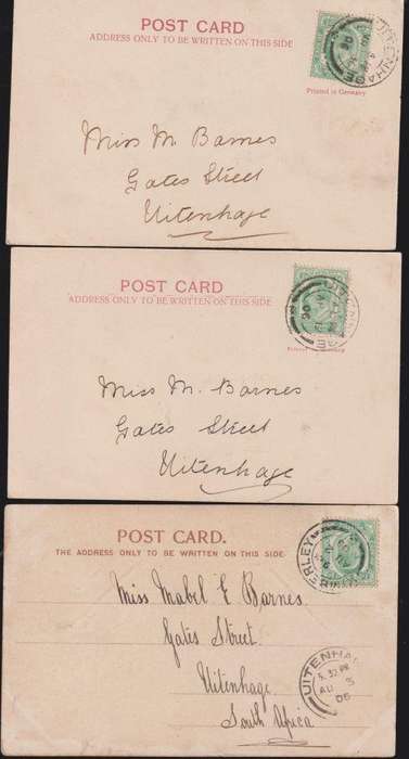 CAPE OF GOOD HOPE ON VICTORIA FALLS POSTCARDS- A SUPERB LOT