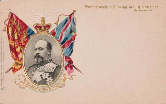 GB KEV11 & QUEEN ALEXANDRA EMBOSSED POSTCARDS- SUPERB!