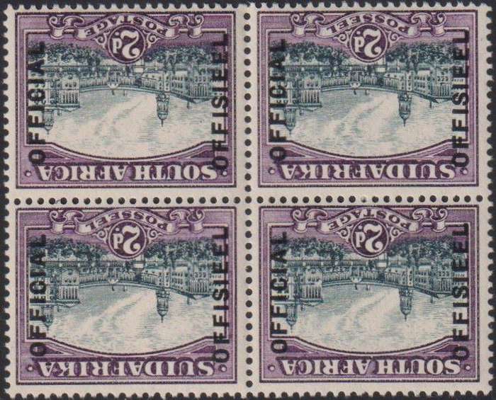 SA 1930 2d OFFICIAL WITH INVERTED WMK BLOCK UM - SACC O15d CV R5000