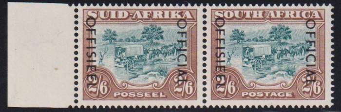 SA 1950 2/6 OFFICIAL SUPERB UNMOUNTED SACC O47b CV R1000