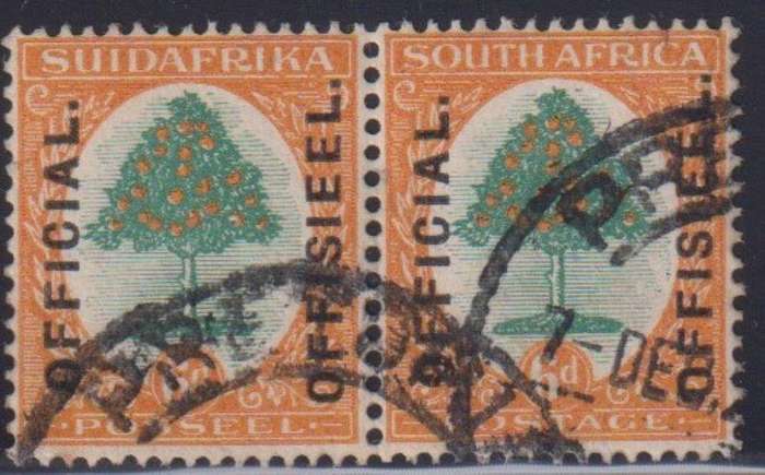 SA 1926 6d OFFICIAL FINE USED SACC O4 CV R1100 - SCARCE!