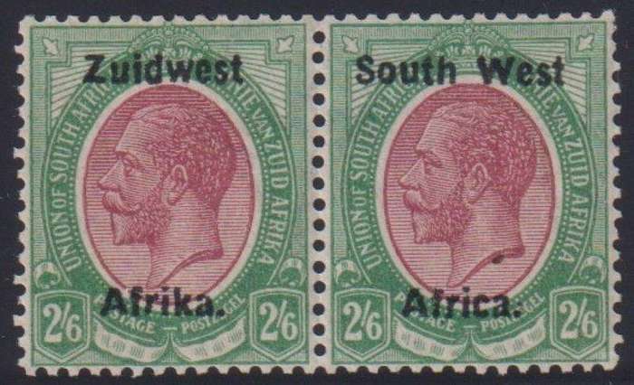 SWA 1924 TYPE 111A 2/6 - SACC 34 CV R2300 FINE HINGED MINT