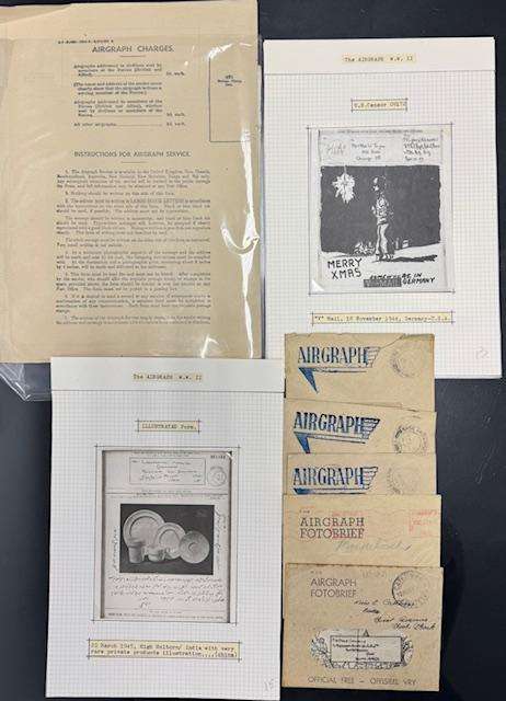 SA TERRIFIC WW2  AIRGRAPH  COLLECTION