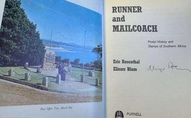 SA RUNNER & MAILCOACH-SIGNED BY AUTHOR BLUM