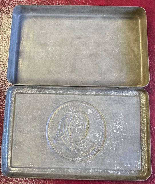 ANGLO BOER WAR CHOCOLATE TIN 1900