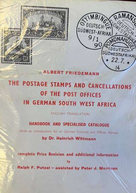 GERMAN SWA - FRIEDEMANN'S HANDBOOK - A MUST FOR THE COLLECTOR