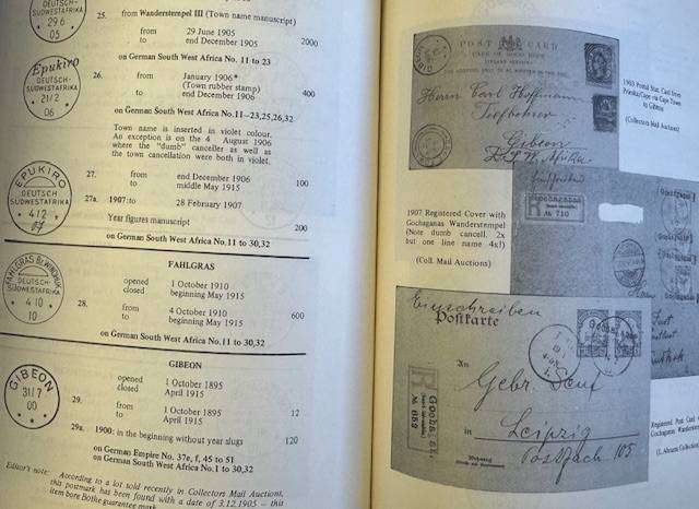 GERMAN SWA - FRIEDEMANN'S HANDBOOK - A MUST FOR THE COLLECTOR