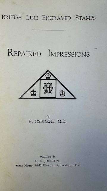 GREAT BRITAIN LINE ENGRAVED SPECIALIST BOOK