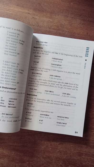 Egyptian Arabic Phrasebook