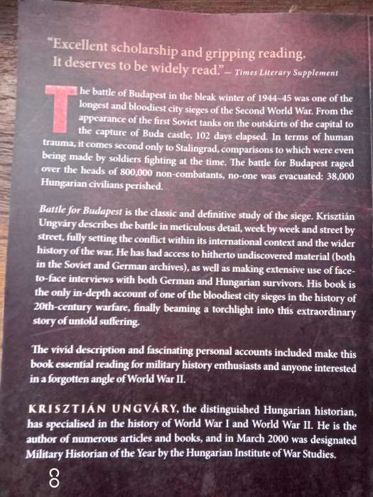 Battle for Budapest - Krisztián Ungváry