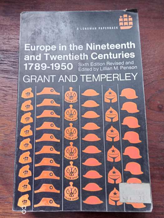 Europe in the Nineteenth & Twentieth Centuries - Grant and Temperley