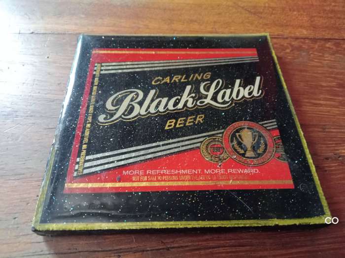 Black Label Coaster