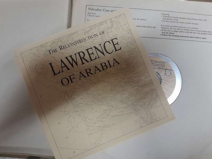 *Reduced* Lawrence of Arabia Laserdisc (4 disc set, Criterion collection edition)