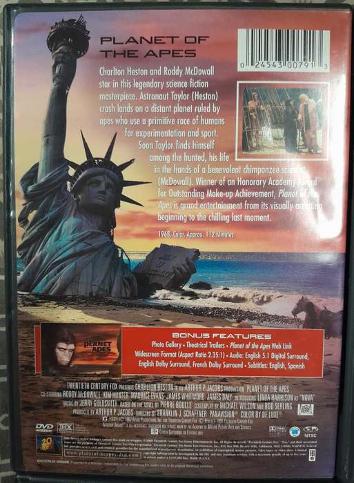 Planet of the Apes - The Evolution collection 6 DVD set