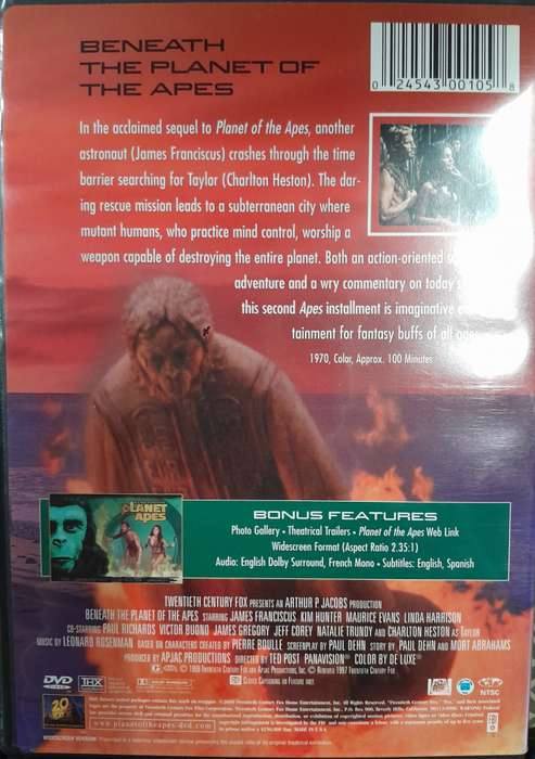 Planet of the Apes - The Evolution collection 6 DVD set