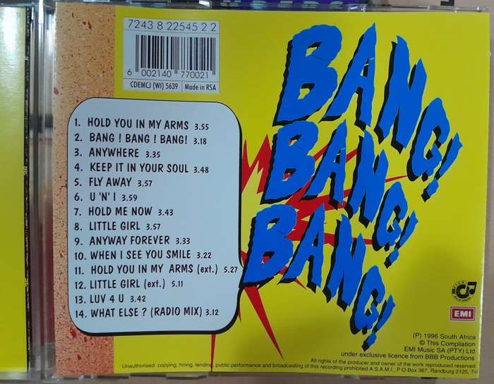 Bad Boys Blue - Bang! Bang! Bang! CD
