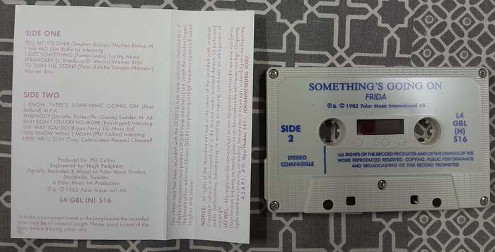 Frida - Something's Goin On cassette (ABBA)