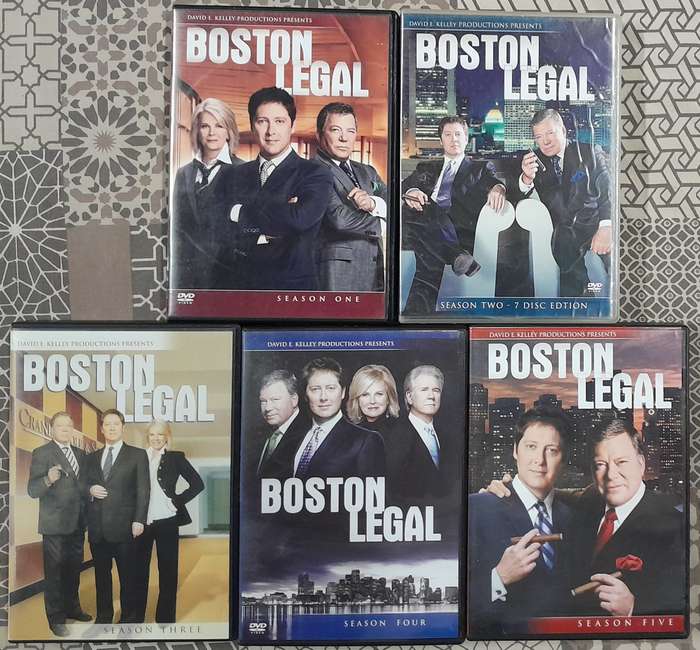 Boston Legal - (2nd set) Complete series (5 seasons, dvd bundle)