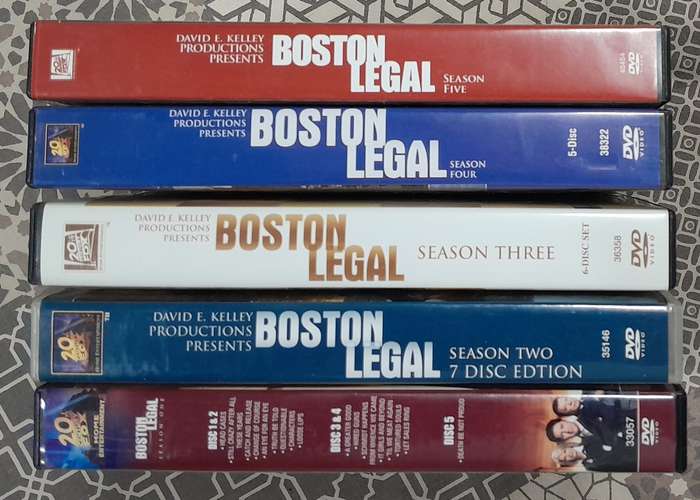 Boston Legal - (2nd set) Complete series (5 seasons, dvd bundle)