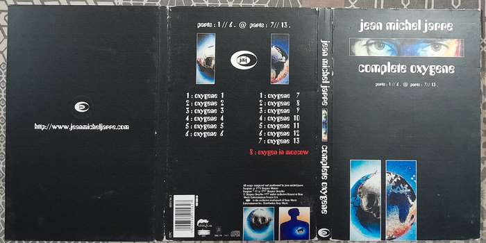 Jean Michel Jarre - Complete Oxygene (Parts 1 to 13) Ltd Edition 2CD set
