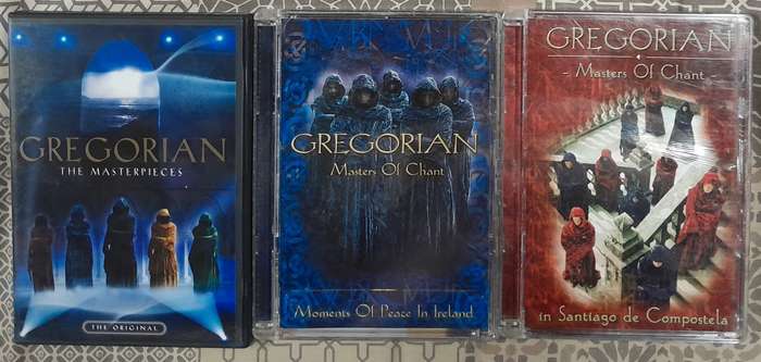 Gregorian, Masters of Chant - 3DVD bundle (includes 1 audio cd)