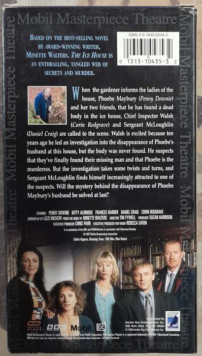 The Ice House VHS (2 x NTSC cassettes) (Minette Walters)