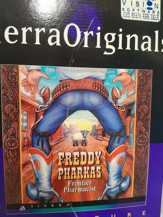 Freddy Pharkas - Frontier Pharmacist PC Adventure Game (Sierra Originals)