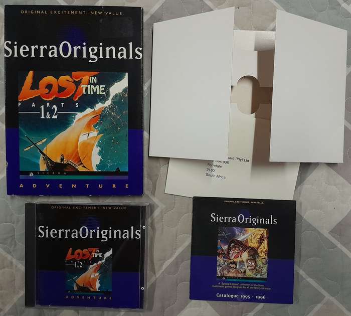 Lost In Time parts 1 and 2 - PC Adventure game (Sierra originals)