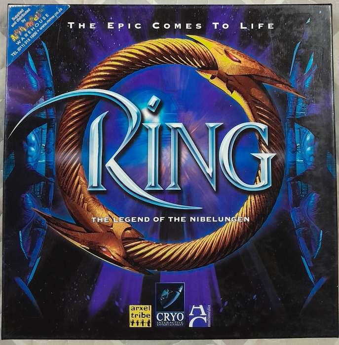 Ring - The Legend of the Nibelungen PC CD-Rom Big Box Adventure Game