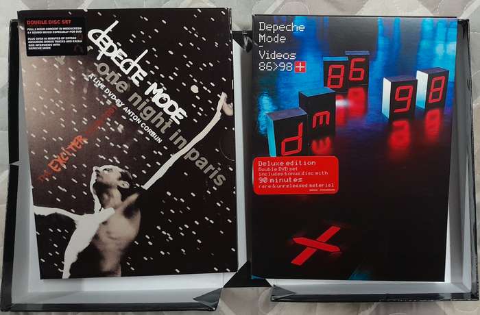 Depeche Mode Limited Edition 2 DVD Box Set (One Night in Paris / The Videos 86 - 98)